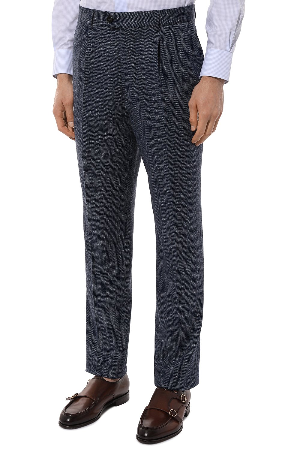 Костюм из шерсти и шелка BRUNELLO CUCINELLI темно-синего цвета по цене 632500 руб., арт. MY452LDWH, фото 6 Костюм из шерсти и шелка BRUNELLO CUCINELLI, арт. MY452LDWH, фото 6