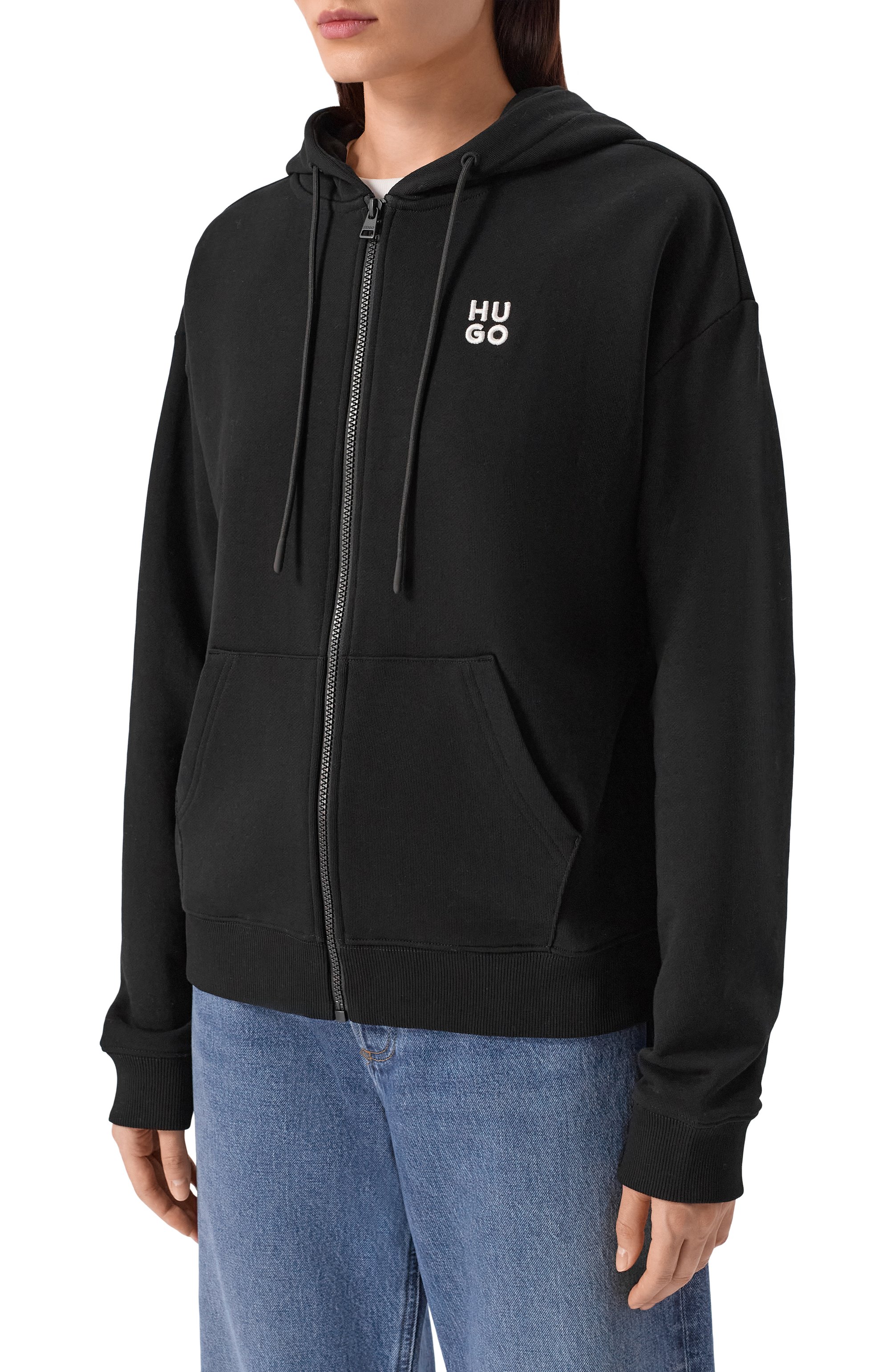 Хлопковая толстовка HUGO, арт. 50535240, фото 3