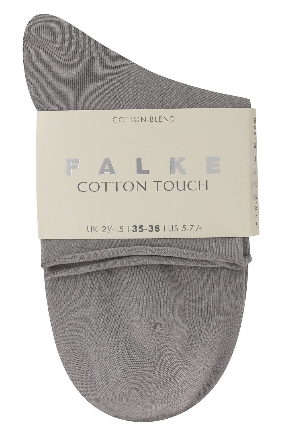 Хлопковые носки cotton touch FALKE серого цвета по цене 1290 руб., арт. 47539_, фото 2 Хлопковые носки cotton touch FALKE, арт. 47539_, фото 2