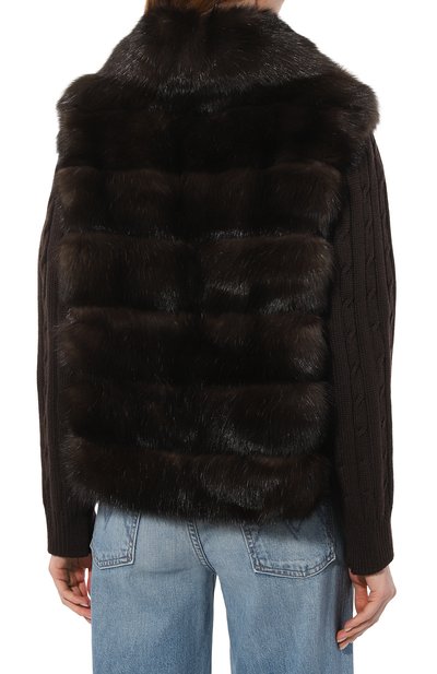 Куртка из меха соболя VICTORIA KUSENKOVA, арт. 763579303626, фото 4