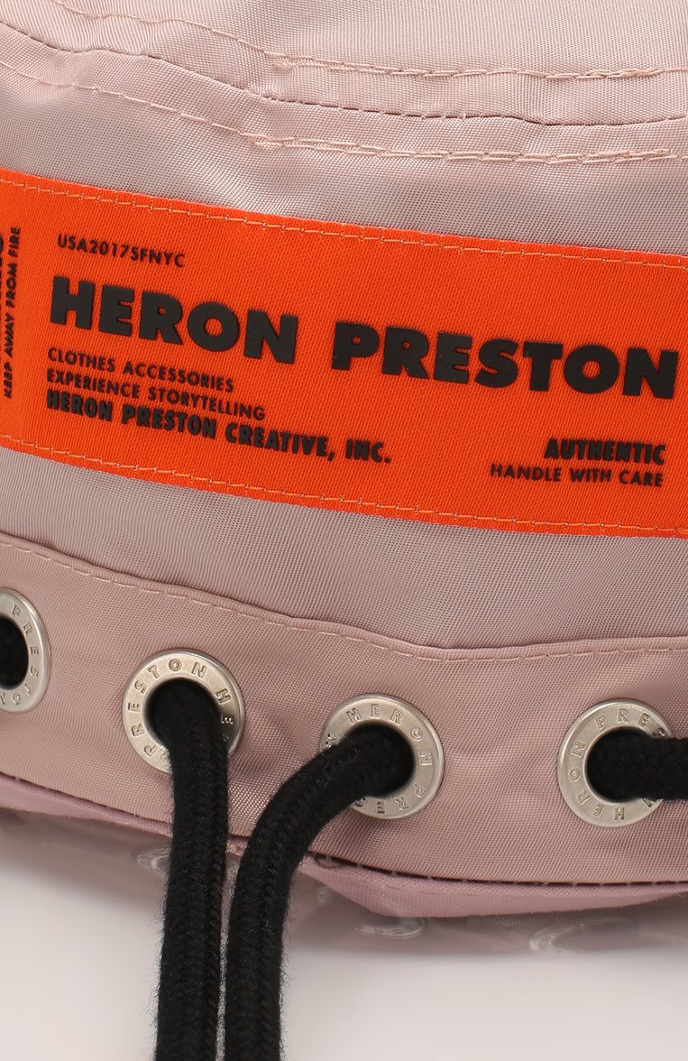 Женская панама HERON PRESTON розового цвета, арт. HWLB002R207660042700 | Фото 3 (Материал: Синтетический материал, Текстиль, Пластик; Материал сплава: Проставлено; Нос: Не проставлено)