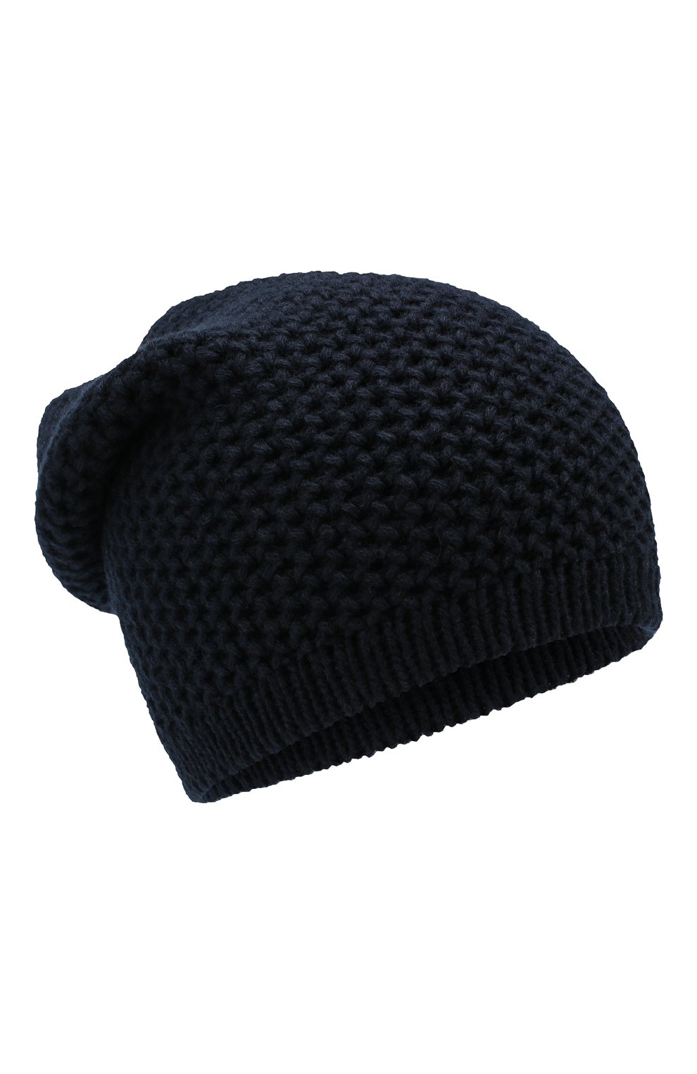 Кашемировая шапка INVERNI темно-синего цвета по цене 18550 руб., арт. 0097CMGD, фото 1 Кашемировая шапка INVERNI, арт. 0097CMGD, фото 1