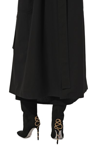 Замшевые сапоги morgana 100 RENE CAOVILLA, арт. C11448-100/C001, фото 3