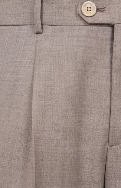 Шерстяные брюки BRUNELLO CUCINELLI, арт. MB407E1450, фото 5