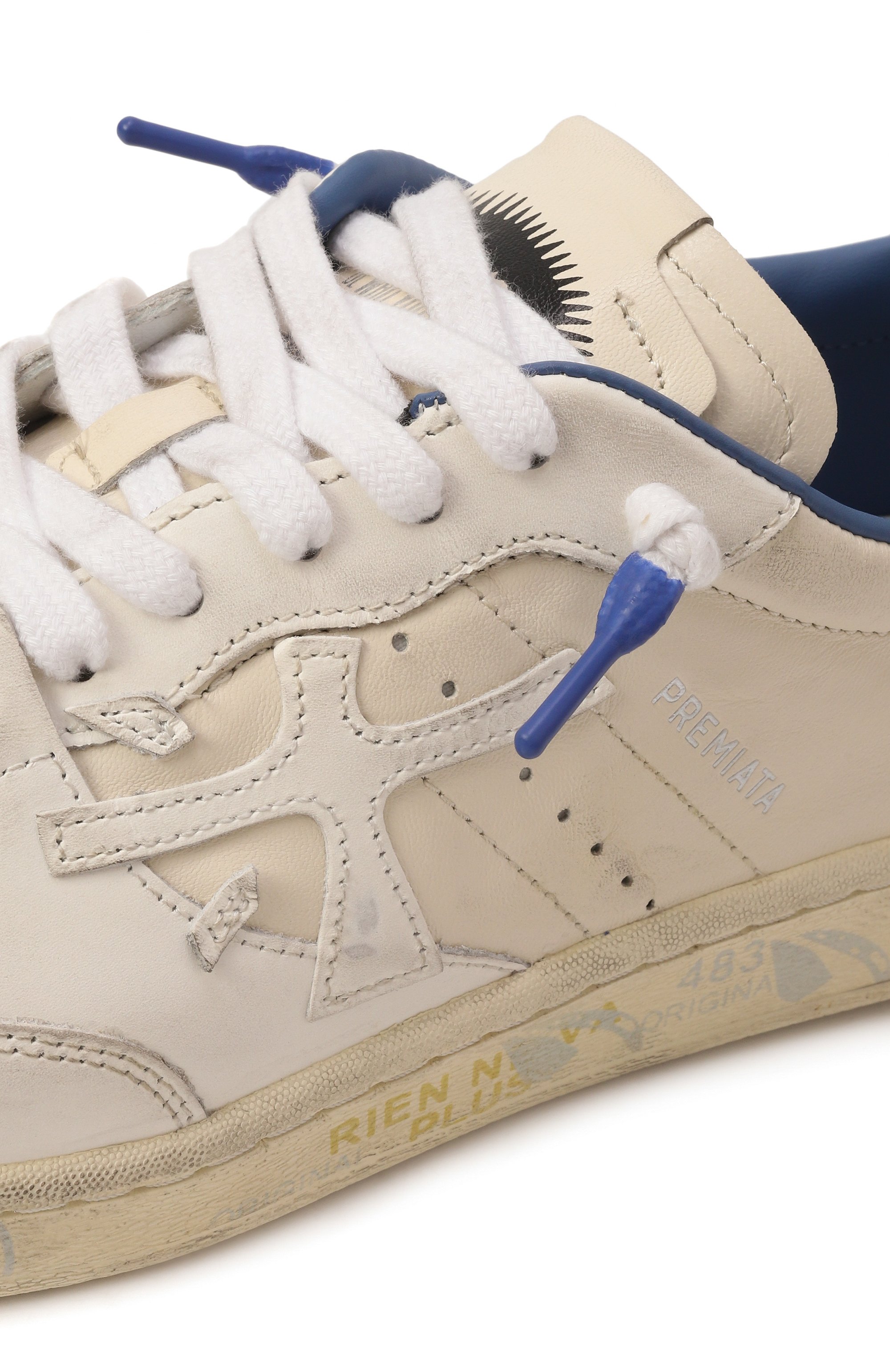 Кожаные кеды bskt clay PREMIATA, арт. BSKTCLAY/VAR 7515, фото 7