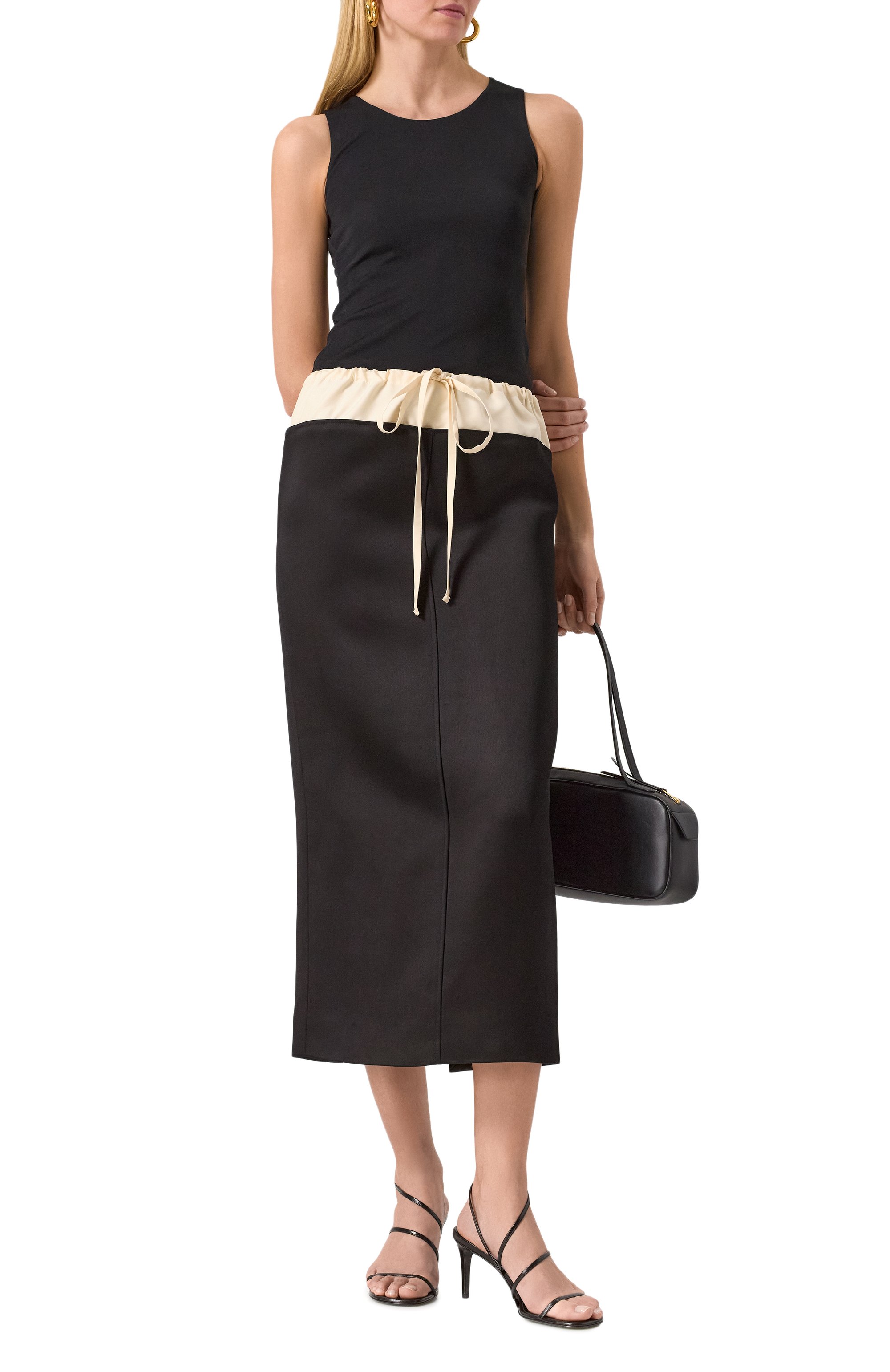 Кожаные босоножки loop KHAITE, арт. F3075920/L920, фото 2