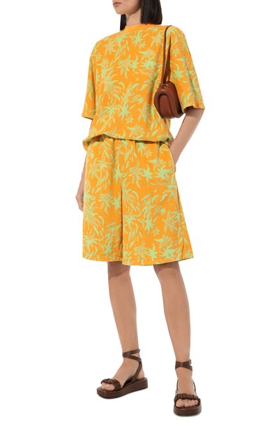 Хлопковые шорты marni x no vacancy inn MARNI, арт. PJMU0062A0 UTC249, фото 2