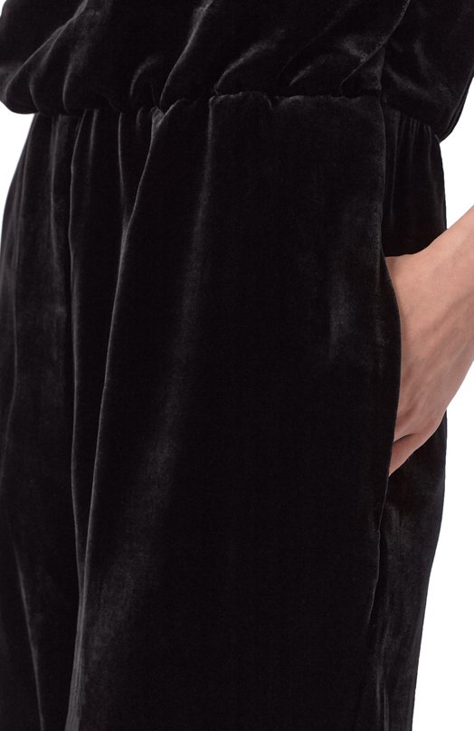 Бархатный комбинезон Giulia Gurman D01 Чёрный  D01 Фото 4