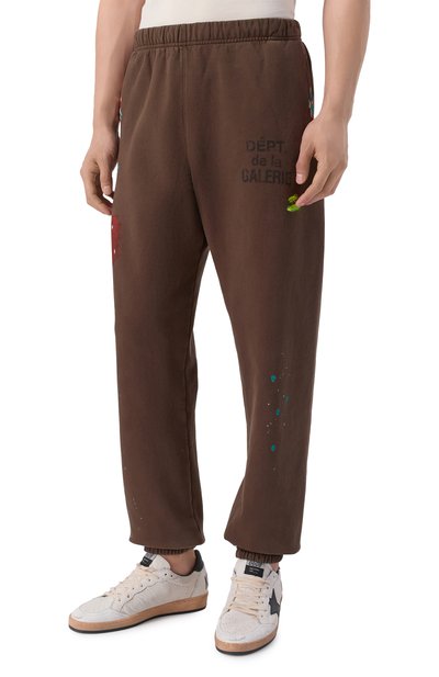 Хлопковые джоггеры GALLERY DEPT., арт. BTM035/C0TT0N, фото 3