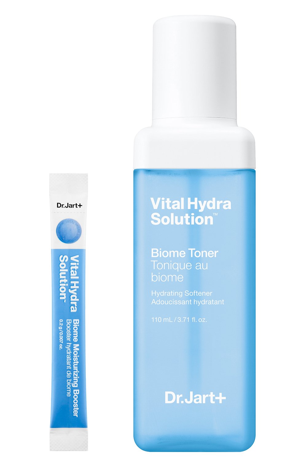 Увлажняющий биом-тоник + бустер vital hydra solution (110ml) DR.JART+ бесцветного цвета по цене 3820 руб., арт. 8809642712393, фото 1 Увлажняющий биом-тоник + бустер vital hydra solution (110ml) DR.JART+, арт. 8809642712393, фото 1