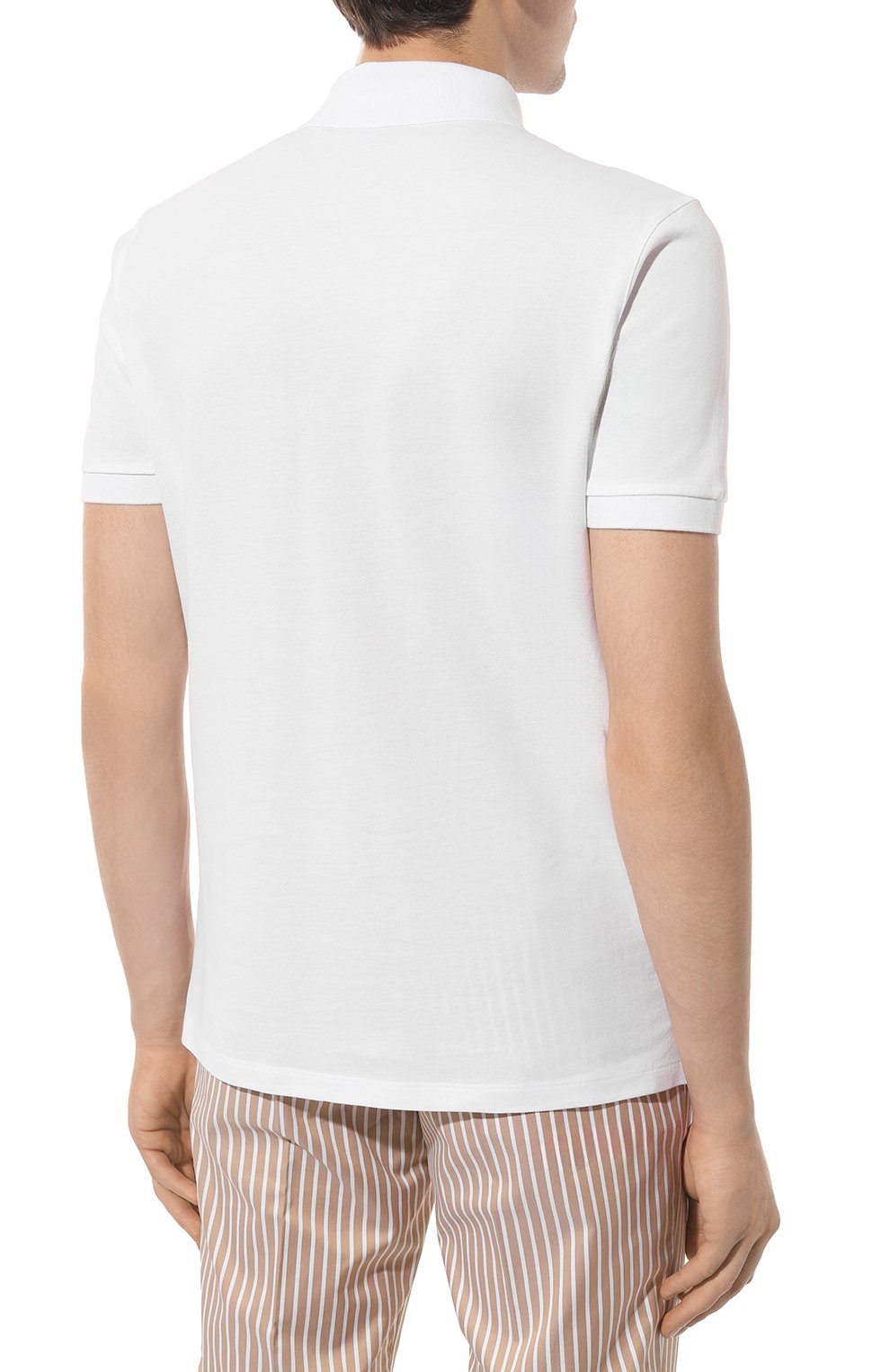 Хлопковое поло BOSS, арт. 50468362, фото 4