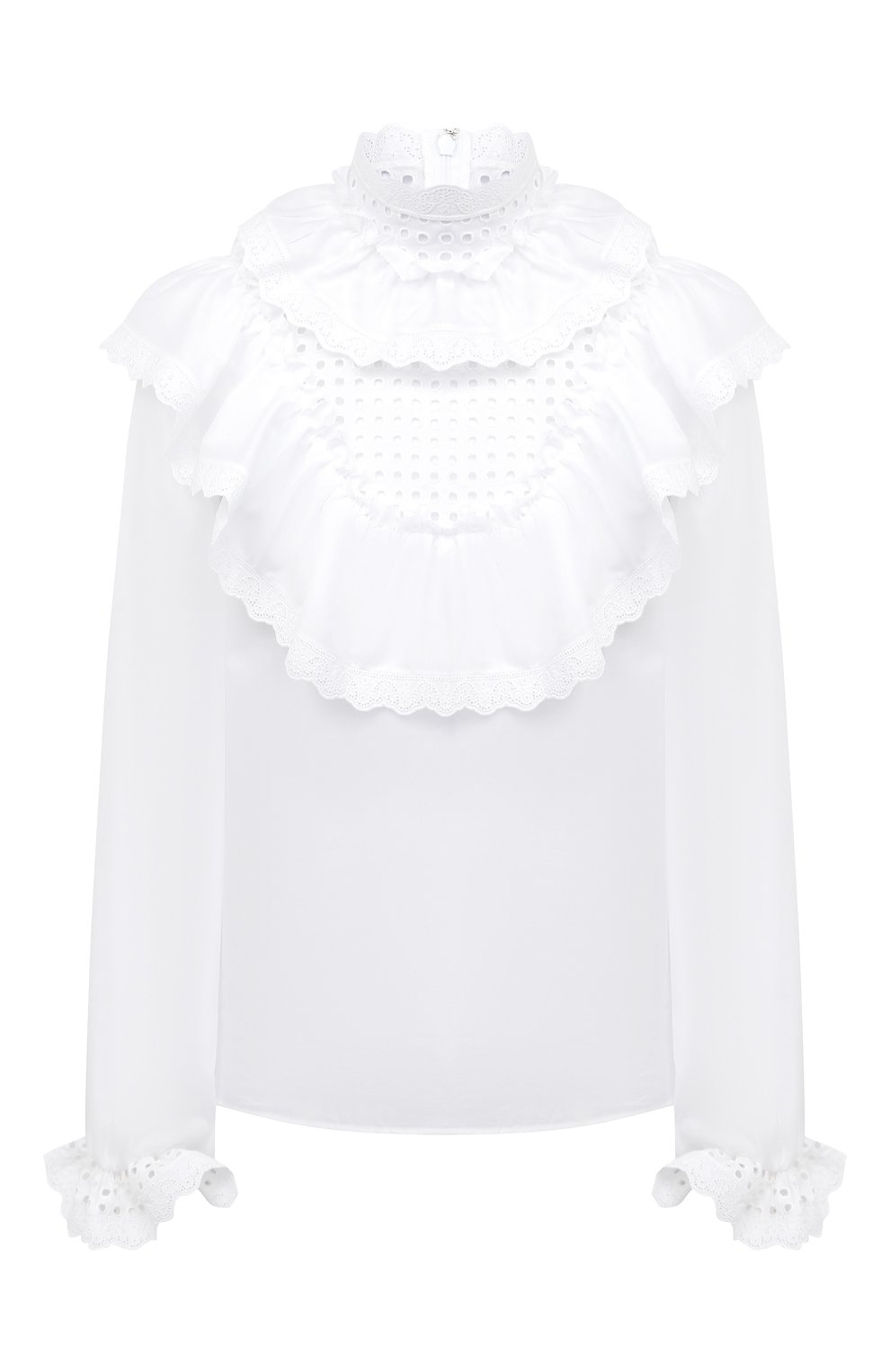Хлопковая блузка DOLCE & GABBANA, арт. F74R5T/FU5RF, фото 1