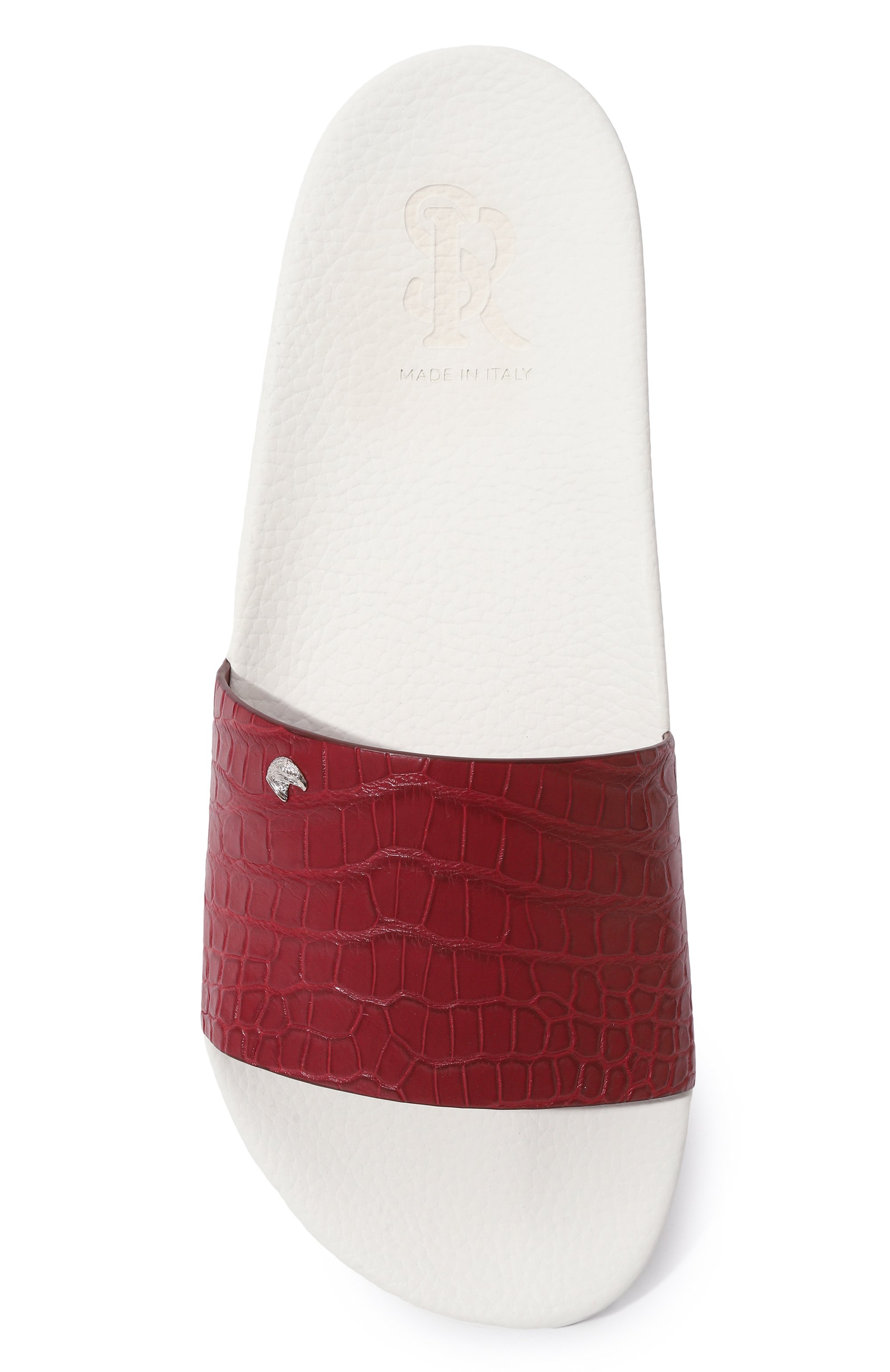 Шлепанцы из кожи крокодила STEFANO RICCI, арт. UG31_G759/R002, фото 6