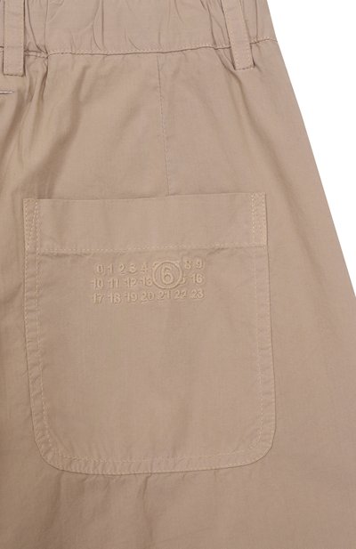 Хлопковые брюки MM6, арт. M60739/MM04T, фото 3