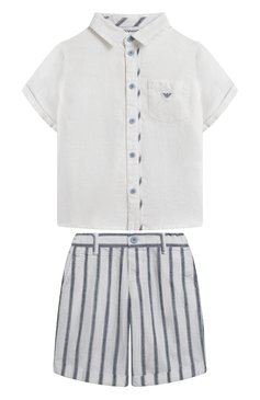 Комплект из рубашки и шорт EMPORIO ARMANI, арт. 3GHV04/4NHEZ/0UTLET AW23-24, фото 1