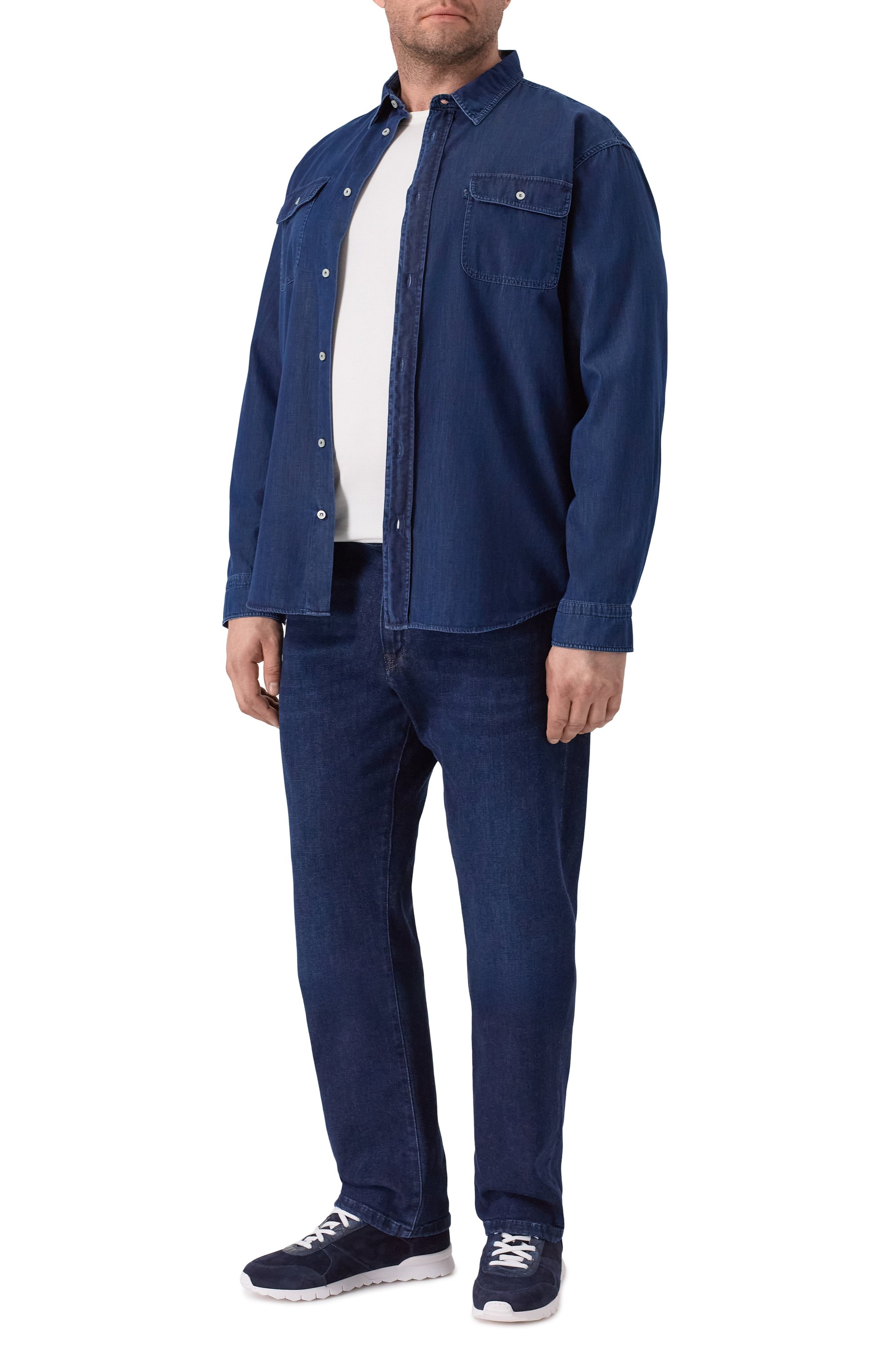 Джинсовая рубашка PAUL&SHARK, арт. 26413280, фото 2