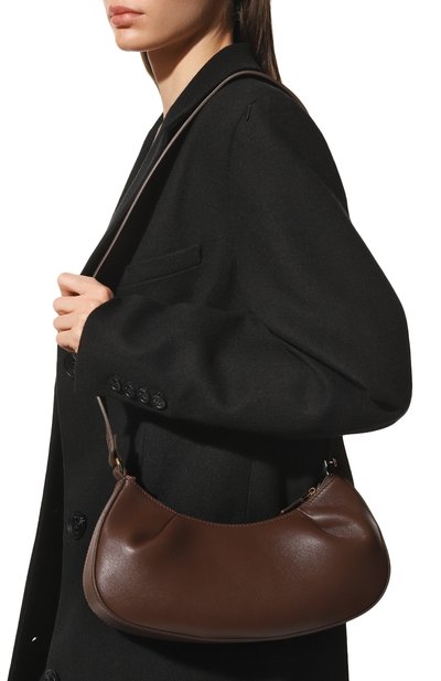 Сумка dimple moon small ELLEME, арт. DIMPLE M00N SMALL/LEATHER, фото 2