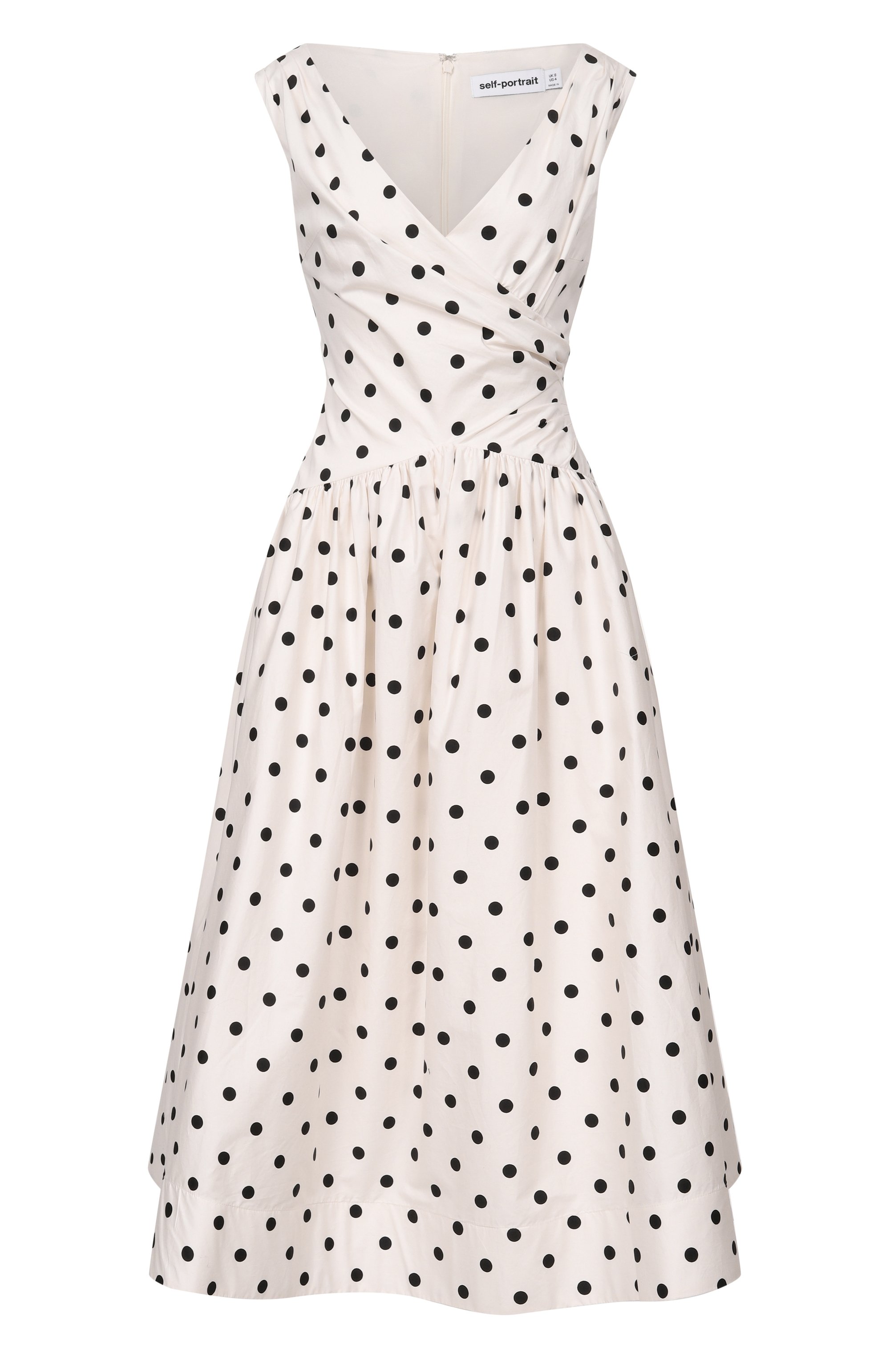 Хлопковое платье SELF-PORTRAIT, арт. RS26209MC, фото 1