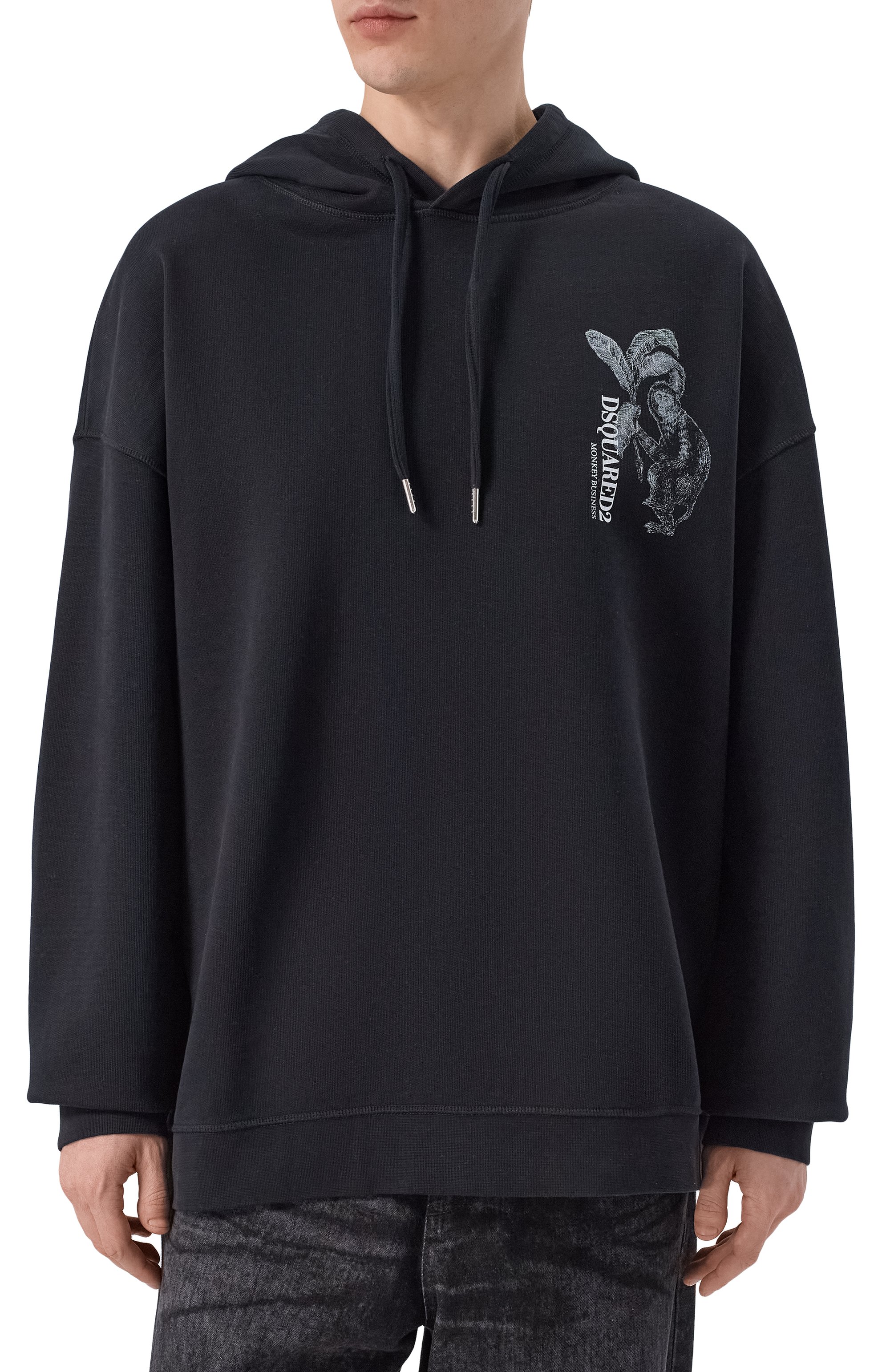 Хлопковое худи DSQUARED2, арт. S74GU0947/D25028, фото 3