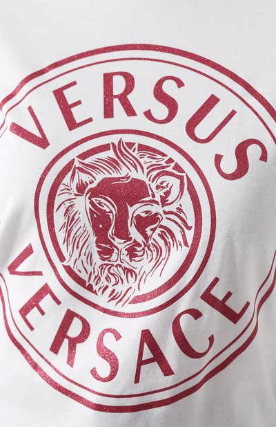 Хлопковая футболка VERSUS VERSACE, арт. BD90707/BJ10388, фото 5