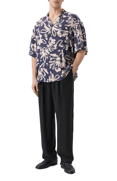 Мужские кожаные лоферы PANTANETTI, арт. 19546E/BALM