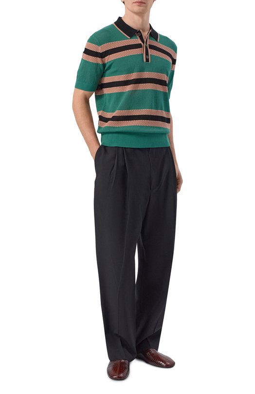 Шерстяные брюки Dries Van Noten 020998/3249 Чёрный  020998/3249 Фото 2