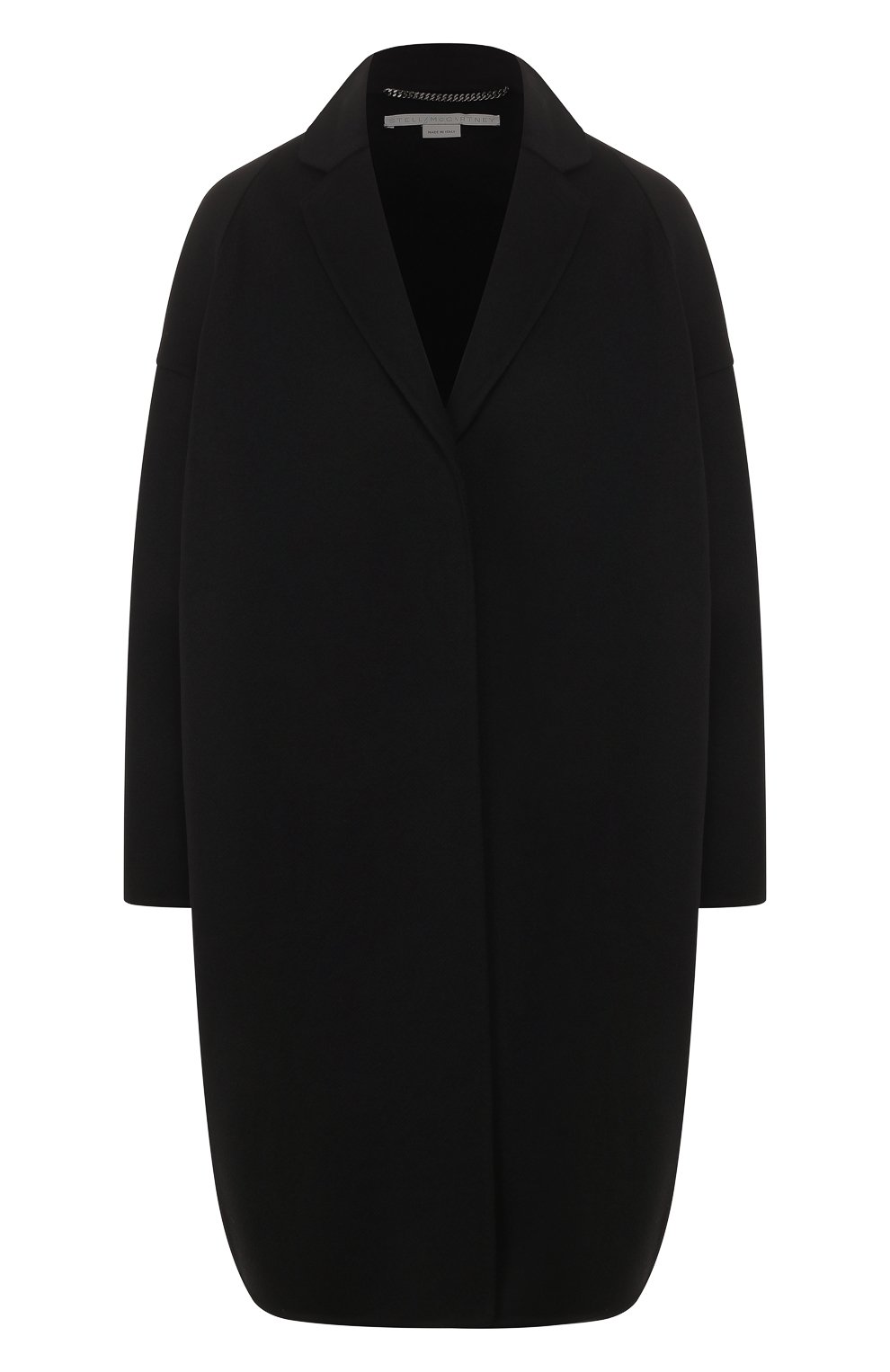 Шерстяное пальто STELLA MCCARTNEY черного цвета по цене 165000 руб., арт. 573928/SMB09, фото 1 Шерстяное пальто STELLA MCCARTNEY, арт. 573928/SMB09, фото 1