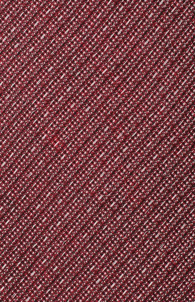 Галстук из смеси льна и шелка ZEGNA красного цвета по цене 20700 руб., арт. Z7E24/1L8, фото 3 Галстук из смеси льна и шелка ZEGNA, арт. Z7E24/1L8, фото 3