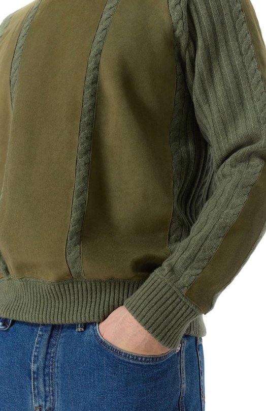 Кашемировый свитер MVST M25.1MM.K011/K003 Зелёный  M25.1MM.K011/K003 Фото 5
