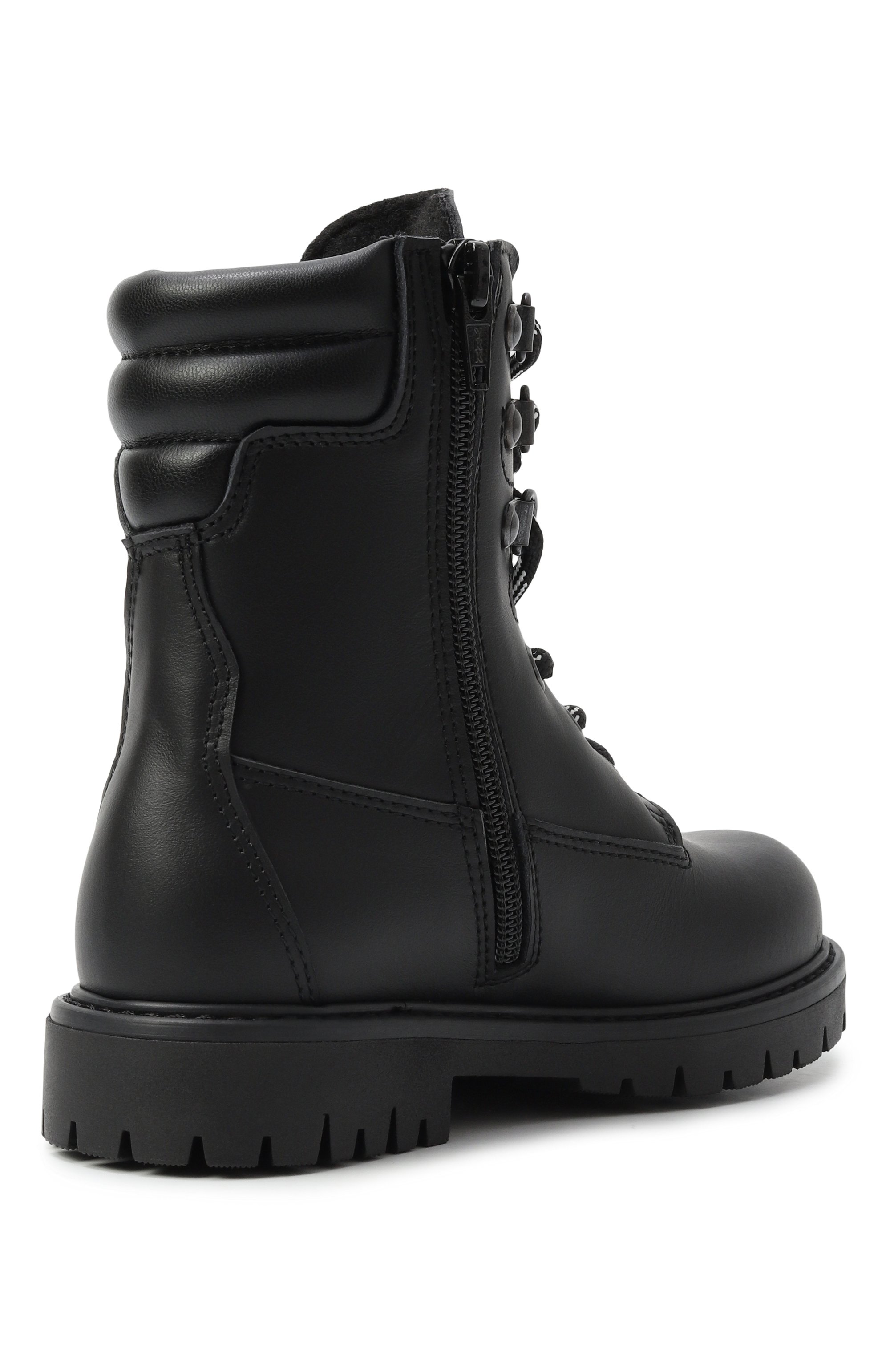 Кожаные ботинки MSGM KIDS, арт. 81170/28-35, фото 3