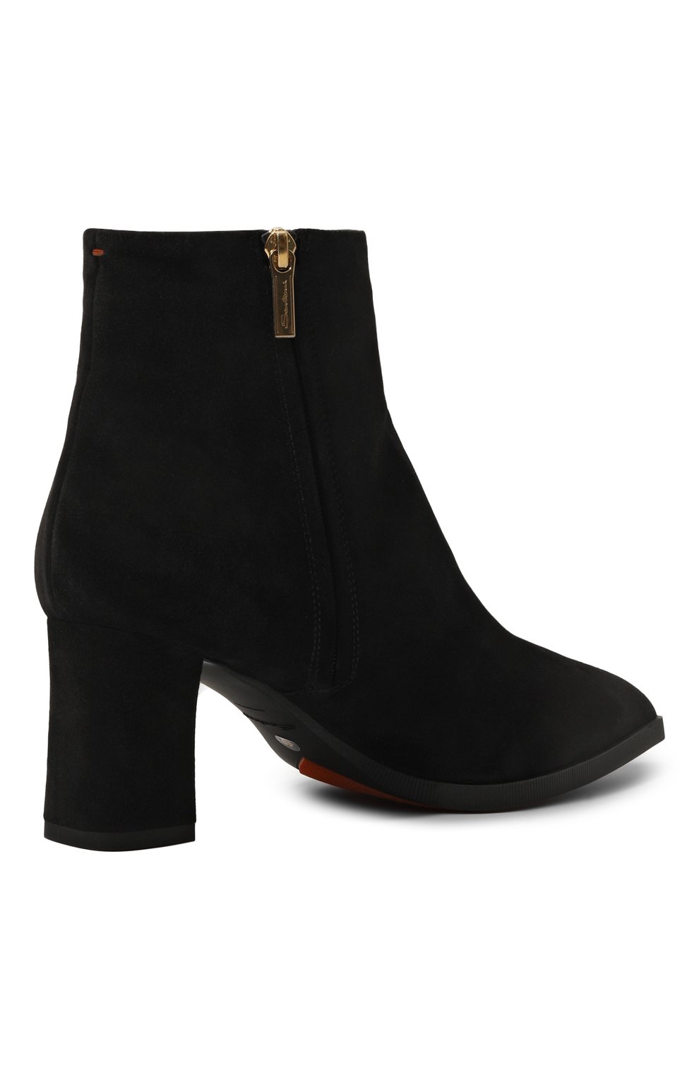 Замшевые ботильоны SANTONI, арт. WTEG71428PC4AAEA, фото 5