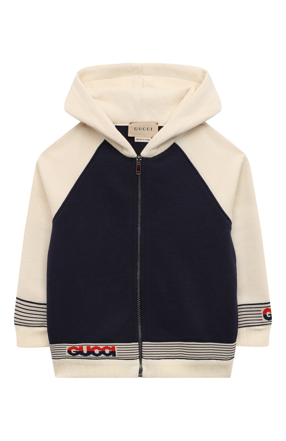 Хлопковая толстовка GUCCI разноцветного цвета по цене 38450 руб., арт. 692572, фото 1 Хлопковая толстовка GUCCI, арт. 692572, фото 1