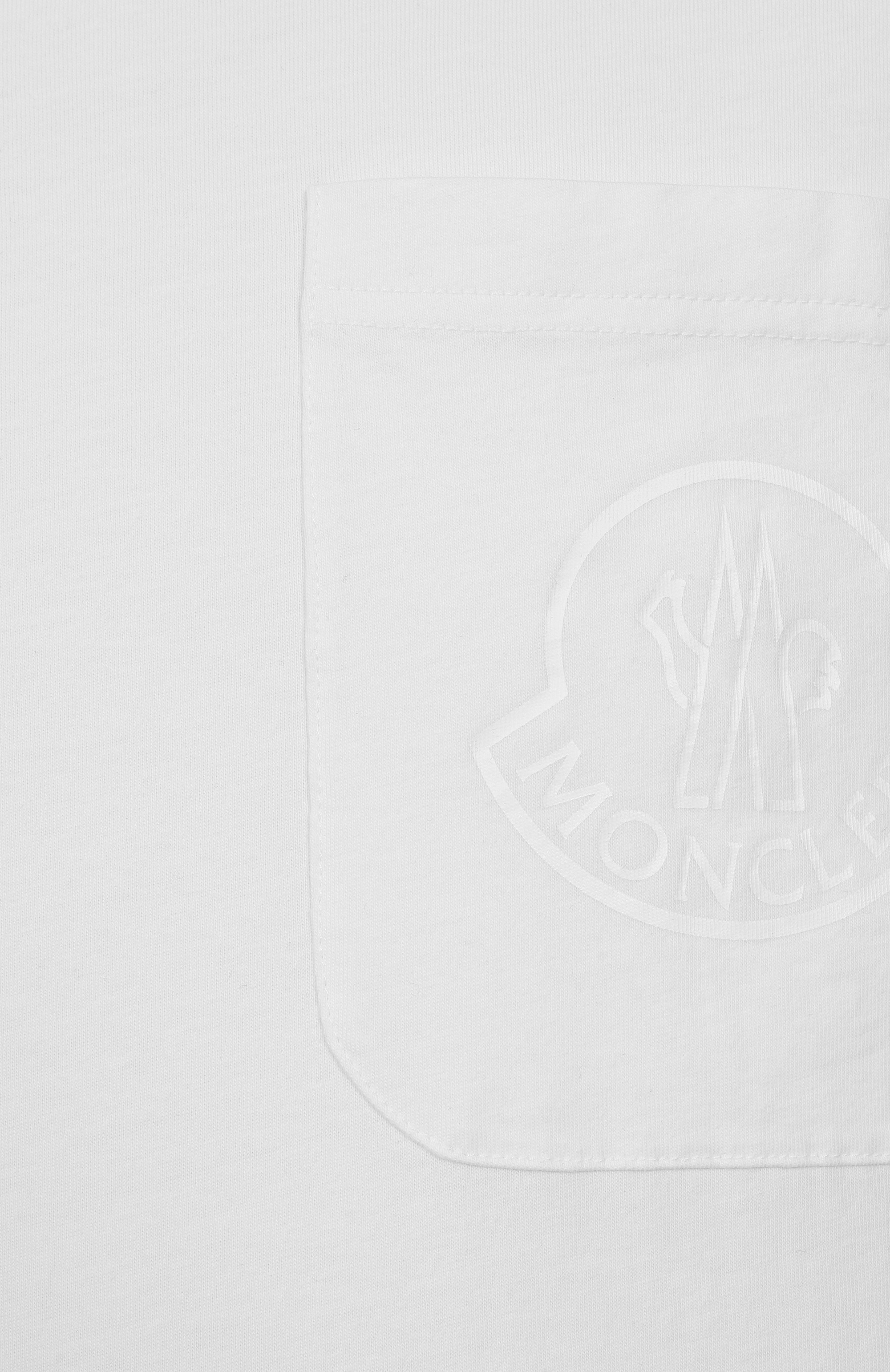 Хлопковая футболка MONCLER, арт. 8C777/829H8, фото 6