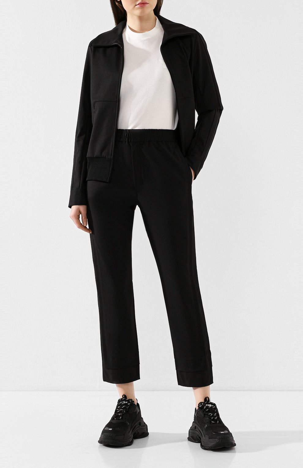 Хлопковый лонгслив Y-3, арт. FN3463/W, фото 2