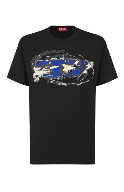 Мужская хлопковая футболка DIESEL, арт. A19571/0PLAT