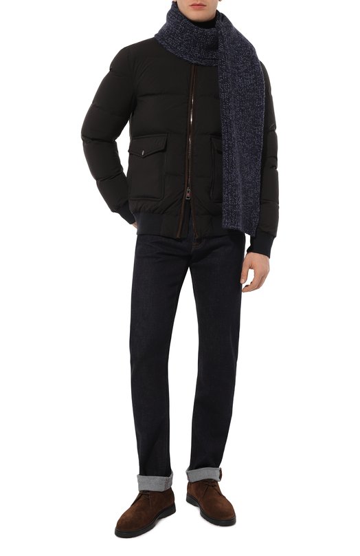 Пуховый бомбер Kired Синий, фото 2