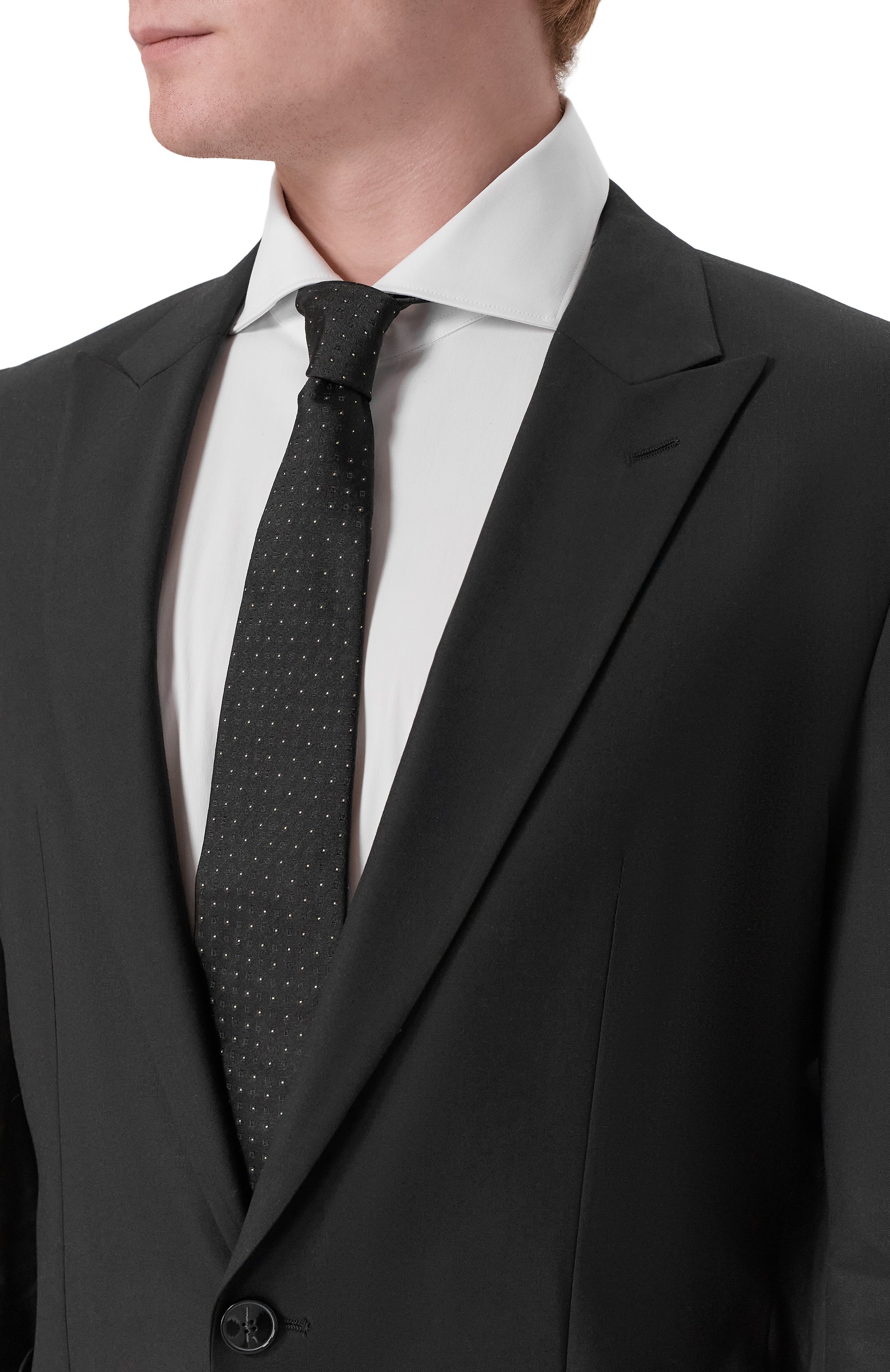 Шелковый галстук CANALI, арт. 96/HJ04388, фото 2