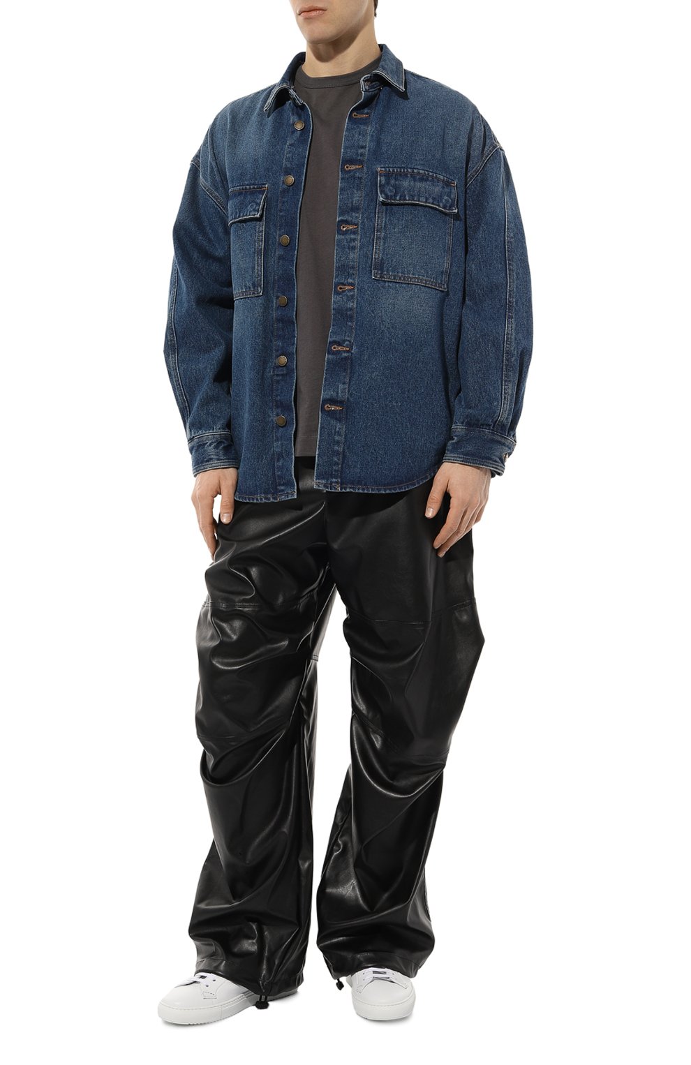 Кожаные кеды DOUCAL'S, арт. DU1796ERINUF214I, фото 2