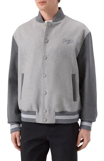 Бомбер из шерсти и кашемира BALMAIN, арт. GH1TFA73/MI13, фото 3
