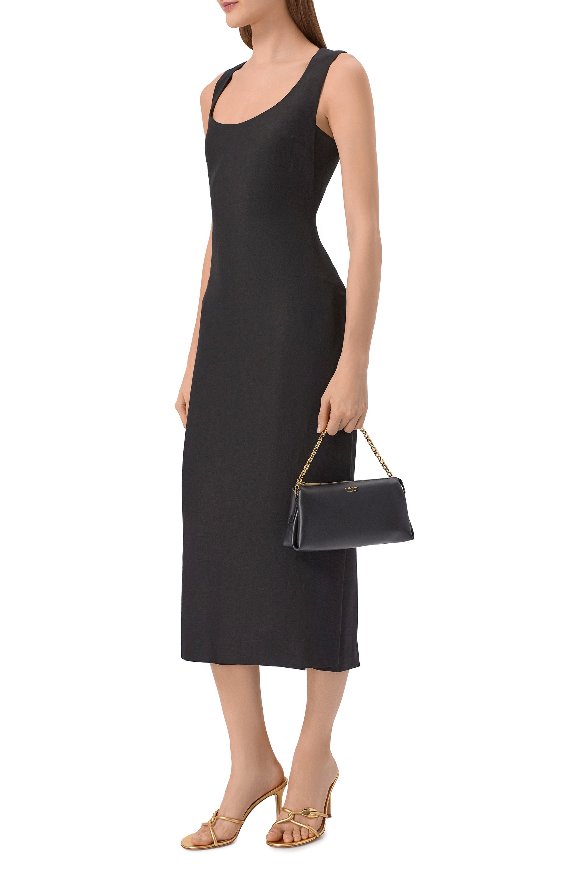 Сумка gancio FERRAGAMO, арт. 221076/790, фото 3