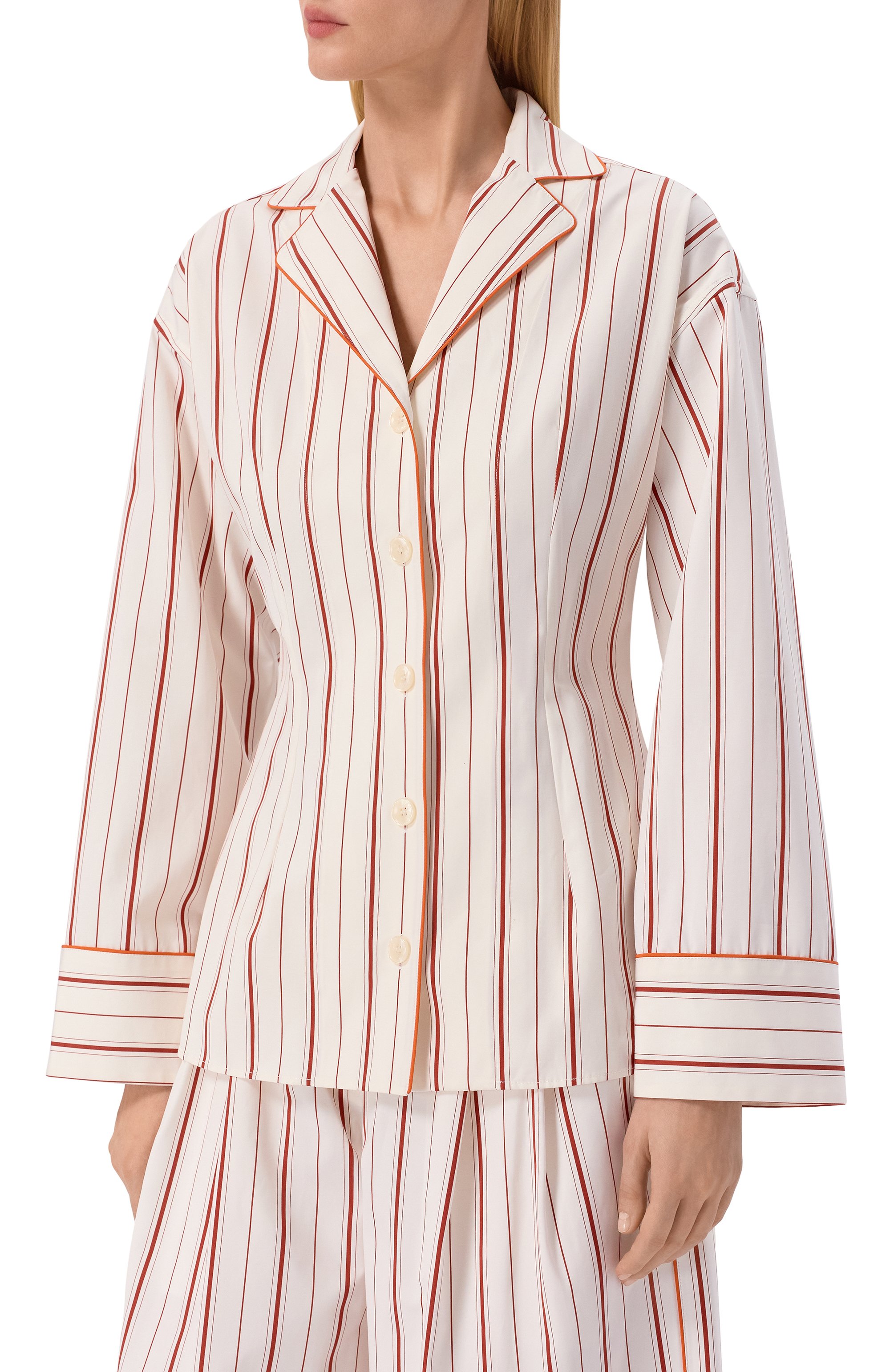 Рубашка из хлопка и шелка DOLCE & GABBANA, арт. F5U71T/FR51T, фото 3