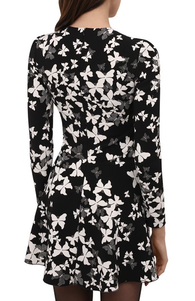 Платье REDVALENTINO черно-белого цвета по цене 68200 руб., арт. XR3VAEH5/69W, фото 4 Платье REDVALENTINO, арт. XR3VAEH5/69W, фото 4