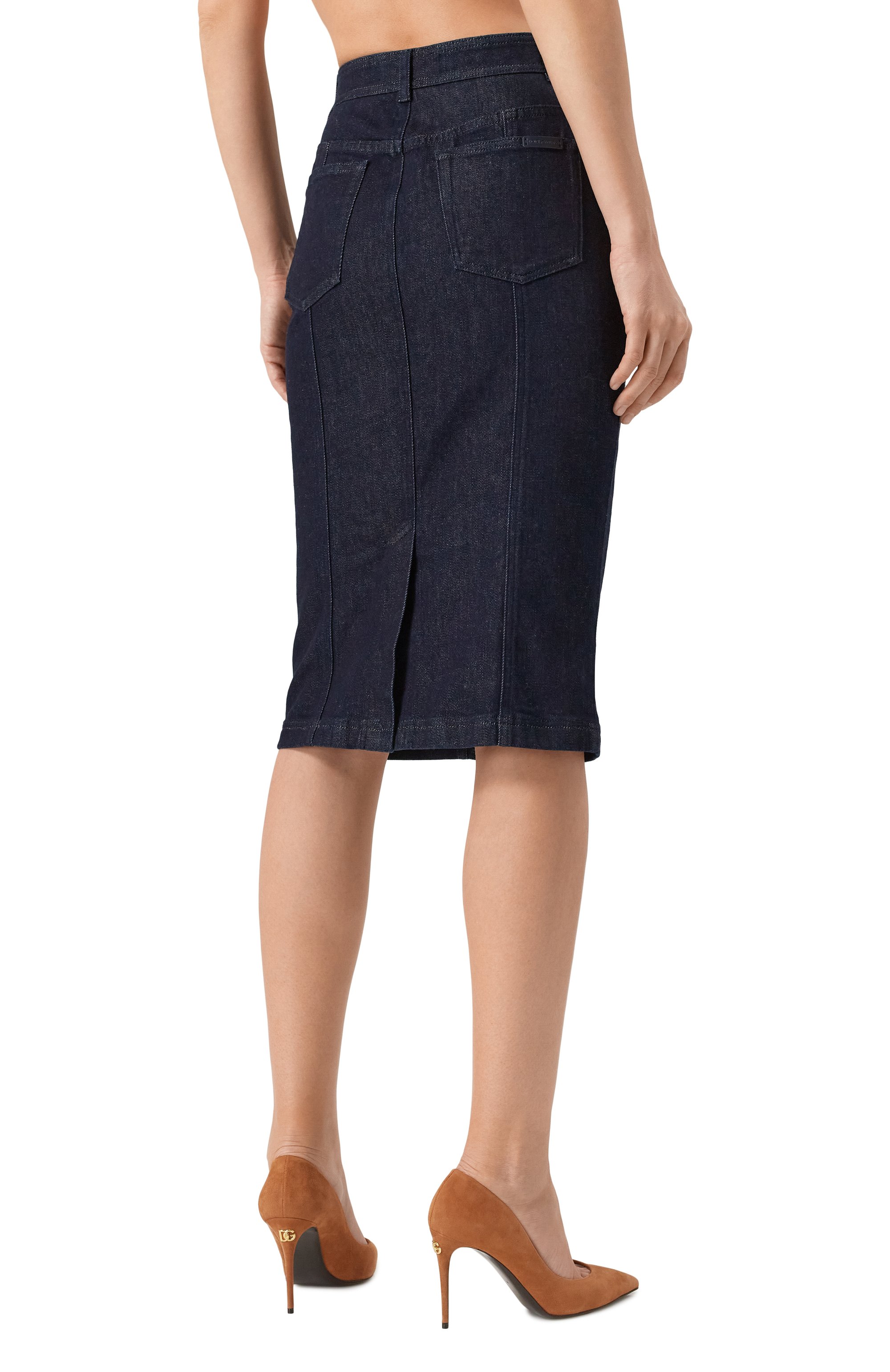 Джинсовая юбка DOLCE & GABBANA, арт. F4CYAD/G8LY5, фото 4