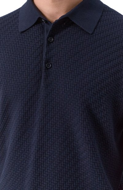 Поло из шелка и хлопка BRIONI, арт. UMR10L/PAK22, фото 5