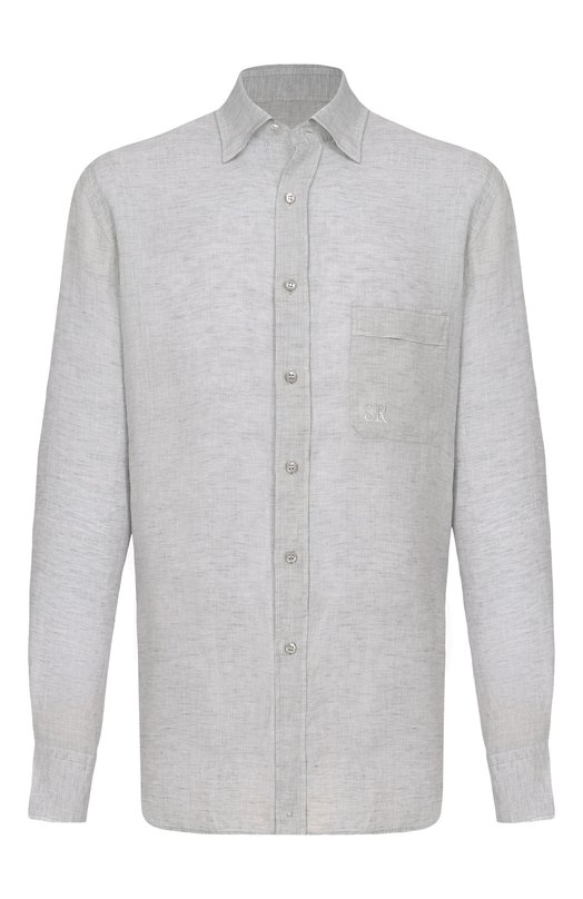 Льняная рубашка Stefano Ricci MC007783/BX2922 Серый MC007783/BX2922