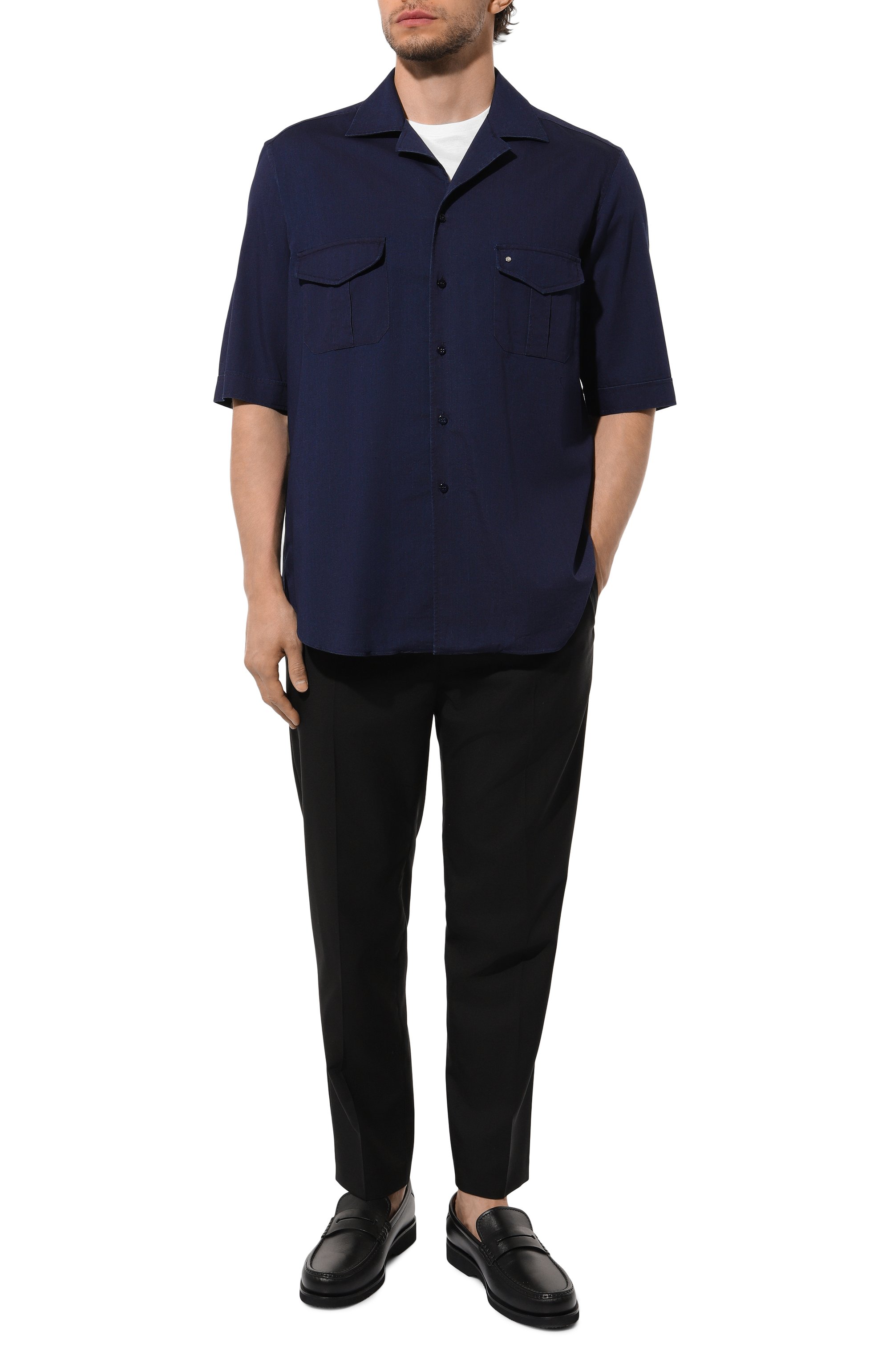 Рубашка из хлопка и лиоцелла STEFANO RICCI, арт. MC007295/EX2708, фото 2