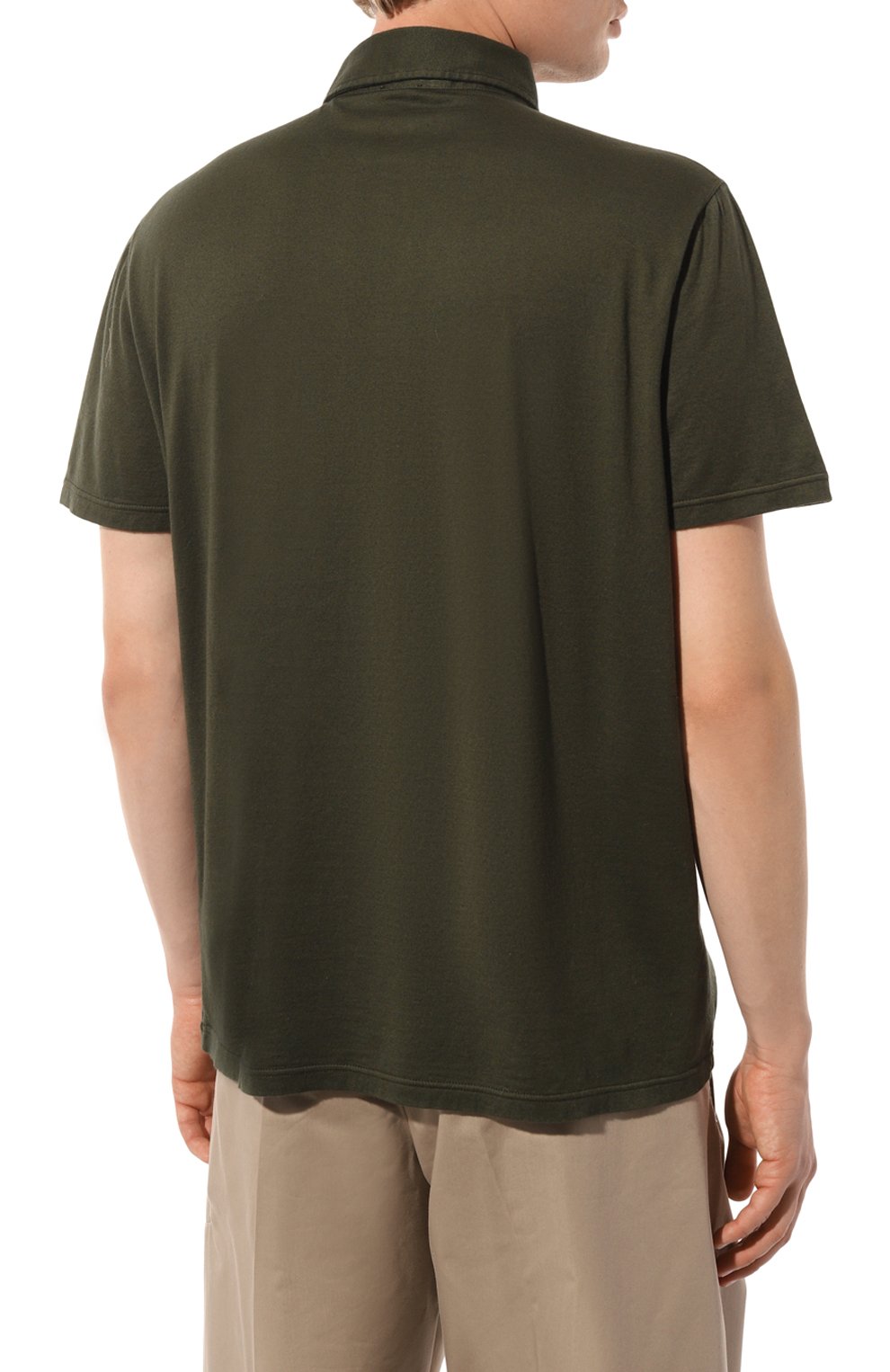 Поло из хлопка и кашемира KITON, арт. UMK0312, фото 4