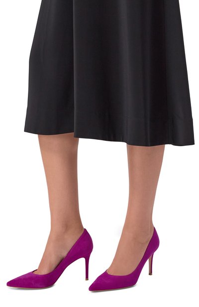 Замшевые туфли gianvito 85 GIANVITO ROSSI, арт. G24580.85RIC.CAMFL0R, фото 2