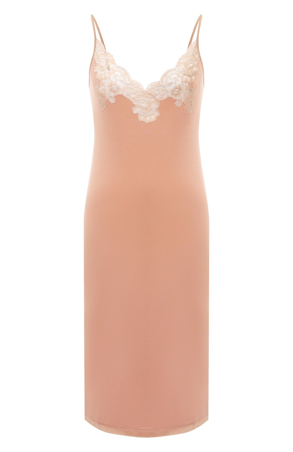 Сорочка I.D. SARRIERI бежевого цвета по цене 47870 руб., арт. L9559, фото 1 Сорочка I.D. SARRIERI, арт. L9559, фото 1