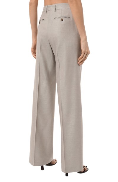 Брюки из шелка и шерсти KITON, арт. D48109K0905C, фото 4